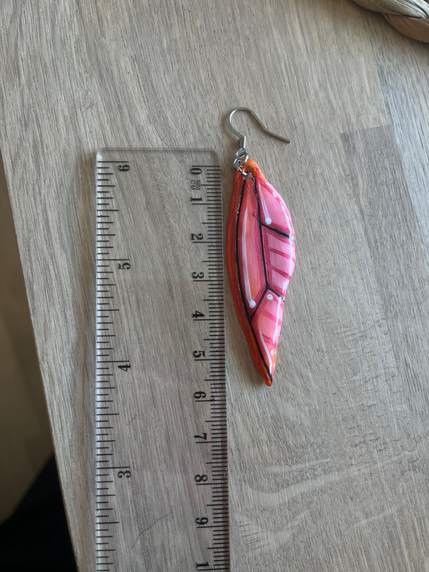 Large Blossom Wing Earrings