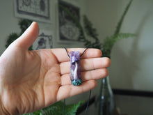 Load image into Gallery viewer, Amethyst Shroom-Stick Necklace
