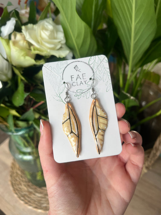 Small Solaris Wing Earrings