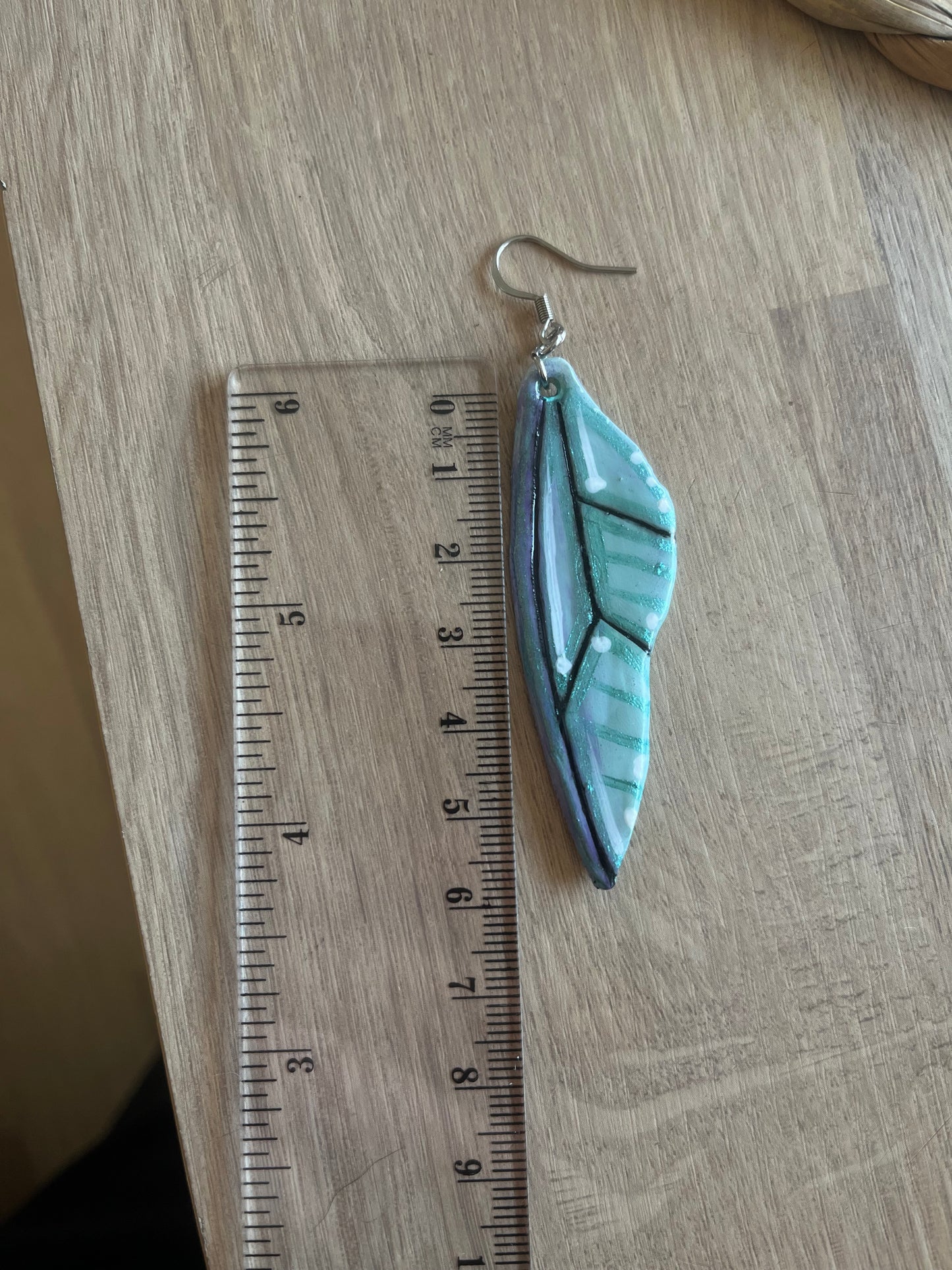 Large Celestial Wing Earrings